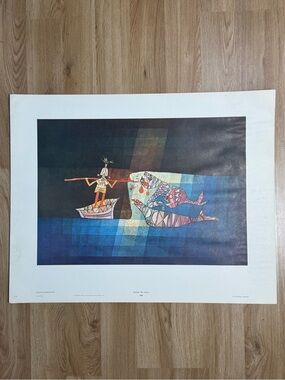 Paul Klee Sinbad The Sailor Art Print Shorewood Press Vintage
Poster